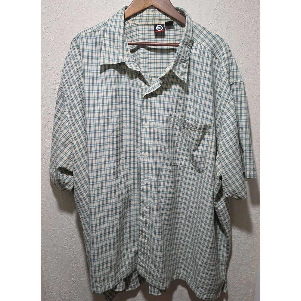 Ocean Pacific OP Plaid Shirt Size 4X